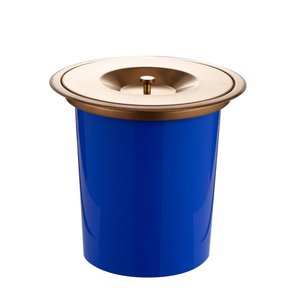Lixeira de Embutir Para Bancada 5 Litros Aço Inox 304 Pingoo.casa - Dourado Rose