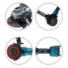 Esmerilhadeira Angular 115mm sem Fio 40v Resistência Água Motor Bl com Protetor Ga015gz Makita - 3