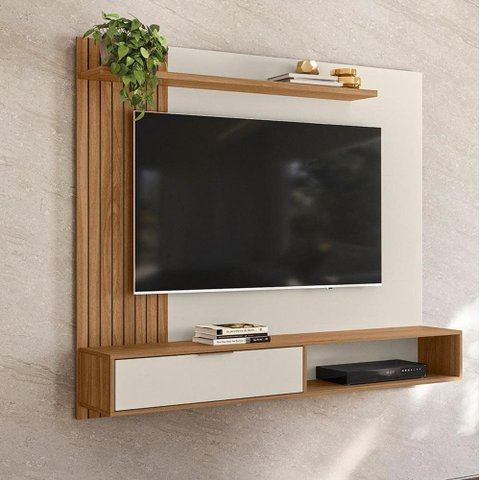 Painel Suspenso Berlim 160mt Nature Branco Off - Peternella