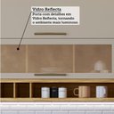 Ver imagem 6 de Cozinha Compacta Modulada 100% MDF 4 Peças 7 Portas 5 Gavetas e Vidro 274cm Vicenza Espresso Móveis Bege/Amêndoa/Off White