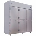 Ver imagem 1 de Mini Câmara Comercial Luxo 6 Portas Rf067 Frilux Mini Câmara 1400 Litros Inox 110v