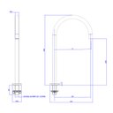 Ver imagem 4 de Bica Alta Deca You 1792.C104 Redonda de Bancada Cromada