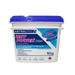 Cloro Piscina Astralpool Oxy Power Pro Balde Azul 10 Kg - 2
