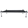 Cama Suspensa para Cachorro Gato Pet Médio 75x50x13 Preto - 2