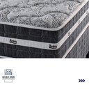 Ver imagem 3 de Cama Box Marrom e Colchão Black Graphite Molas Ensacadas Queen 158x198x32 Anjos