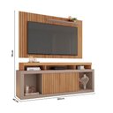 Ver imagem 4 de Painel Tv 60 Pol 180cm e Bancada com Rodízio Sala Navel C01 - D’Rossi
