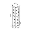 Ver imagem 2 de Smart Closet Yes Com 12 Prateleiras Nova Mobile Branco