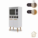 Ver imagem 6 de Torre Nuvola Cor:branco - Armário para Cozinha - Mizza Decor