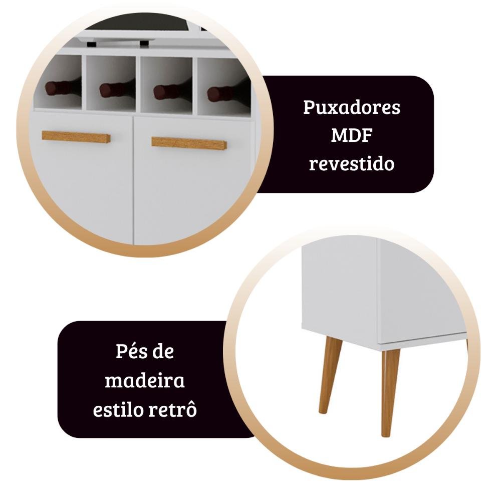 Torre Nuvola Cor:branco - Armário para Cozinha - Mizza Decor - 5