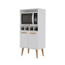 Torre Nuvola Cor:branco - Armário para Cozinha - Mizza Decor - 1