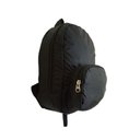 Ver imagem 2 de Mochila Feminina de Nylon Emborrachado Impermeavel Zup Preto