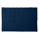 Ver imagem 1 de Cabeceira Casal Estofada para Cama Box Dália Suede Azul Marinho