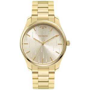 Relógio Technos Feminino Brilho Dourado - 2036mph/1x