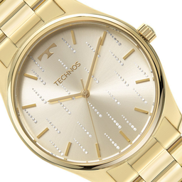 Relógio Technos Feminino Brilho Dourado - 2036mph/1x - 2
