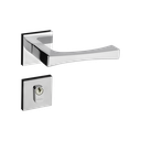 Ver imagem 1 de Fechadura de Porta Pado Vivaldi Cromada 40mm Externa