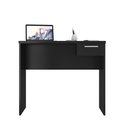 Ver imagem 6 de Escrivaninha para Computador 1 Gaveta Home Office Preta - Notável Móveis