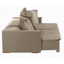 Ver imagem 6 de Sofá Olinda Modular 5 Lugares 2.50 MT com Molas Retrátil e Reclinável Linho Corriente Sofatec
