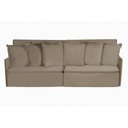 Ver imagem 2 de Sofá Olinda Modular 5 Lugares 2.50 MT com Molas Retrátil e Reclinável Linho Corriente Sofatec