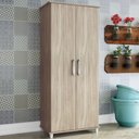 Ver imagem 1 de Armário Multiuso Slim 2 Portas 4 Prateleiras Frenso - Percasa