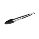 Ver imagem 1 de Jogo 2 Pegadores Salada Inox Silicone Preto 35 Cm Mimo