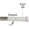 Varão Haste Extensível Extensor Varao de 70 Cm até 120 Cm - Multiuso - Box de Banheiro - Cortina Ban - 3