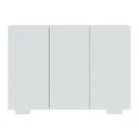 Ver imagem 7 de Aparador Buffet 3 Portas com Pés Quadrados Veneza Multimóveis V1010 Branco