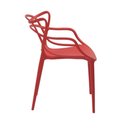 Ver imagem 7 de Cadeira Allegra Vermelha Rivatti