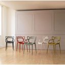 Ver imagem 2 de Cadeira Allegra Vermelha Rivatti