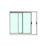 Janela de Correr 2 Folhas de Alumínio Branco 100x120 - 1