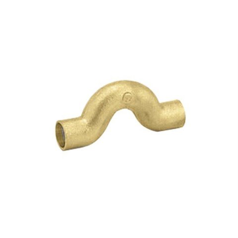 Curva De Transposição Latão Bronze B 22 B 22Mm Ramo SEM ANEL DE SOLDA