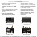 Ver imagem 3 de Kit Balcão Cozinha para Cooktop/forno 105cm e Gabinete Pia 120cm Veneza Multimóveis Mp2290