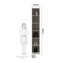 Ver imagem 2 de Guarda-roupa 1 Porta 40cm Prime Plus Luciane Cumaru