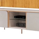 Ver imagem 7 de Rack com Painel para TV até 65 Polegadas com LED 100% MDF 180CMX132CM Adele