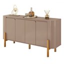 Ver imagem 1 de Balcão Buffet Imbassaí 4 Portas 2 Prateleiras Fendi - Móveis Bechara
