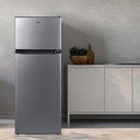 Ver imagem 6 de Geladeira Refrigerador Hq Defrost 230 Litros Preto/inox Hq-230rdf 127v