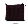 Kit 04 Assento Futton para Cadeira Oxford 40cm X 40cm:marrom - 2