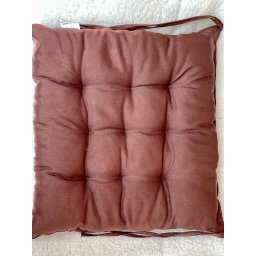 Kit 04 Assento Futton para Cadeira Oxford 40cm X 40cm:marrom - 1