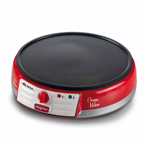 Máquina de Crepe Retrô 127v Ariete Vermelha