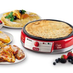 Máquina de Crepe Retrô 127v Ariete Vermelha - 4