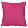 Capa De Almofada Suede Liso Pink 44x44 Suprema - 1