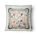 Ver imagem 3 de Kit 3 Capas de Almofada 43x43cm Microfibra Floral Arabesco Floral Provençal