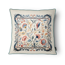 Ver imagem 3 de Kit 3 Capas de Almofada 43x43cm Microfibra Floral Arabesco Floral Provençal