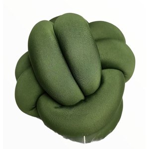 Almofada de nó Escandinavo Verde Militar