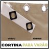 Cortina Sala e Quarto 6,50x2,30 Tecido Blackout Ana Bege - 2