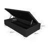 Base Cama Box Baú Solteiro com Pistão a Gás Premium 96x203 Corano:preto - 4