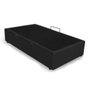 Base Cama Box Baú Solteiro com Pistão a Gás Premium 96x203 Corano:preto - 2