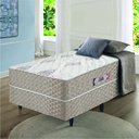 Ver imagem 3 de Cama Box Solteiro Conjugada Ortopédico Alpha Espuma 88x188x52cm Bege / Branco Hellen