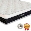 Ver imagem 4 de Cama Box Solteiro Cinza Colchão Dallas Molas Vstore 78x188