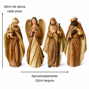 Ver imagem 5 de Presépio Natal 30cm 11 Peças Resina Pintado À Mão Premium