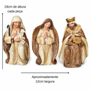 Ver imagem 4 de Presépio Natal 30cm 11 Peças Resina Pintado À Mão Premium